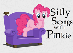 Size: 1236x905 | Tagged: artist needed, safe, edit, character:pinkie pie, couch, cute, diapinkes, love my lips, silly songs, silly songs with pinkie, veggietales