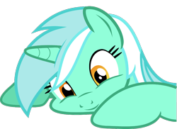 Size: 1024x746 | Tagged: artist needed, source needed, safe, character:lyra heartstrings, species:pony, species:unicorn, boutique depression, bust, female, mare, simple background, solo, transparent background