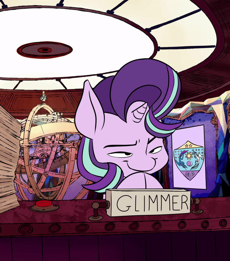 Size: 800x907 | Tagged: safe, artist:anontheanon, edit, character:princess cadance, character:starlight glimmer, species:alicorn, species:pony, species:unicorn, /mlp/, 4chan cup, animated, armillary sphere, conspiracy theory, crossing the memes, cute, cutedance, equestrian flag, evil laugh, female, floppy ears, frame by frame, gif, laughing, mare, meme, pure unfiltered evil, solo, template, the simpsons, traitor, you tried