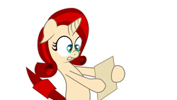 Size: 1920x1080 | Tagged: artist needed, safe, oc, oc:ruby (8chan), species:pony, species:unicorn, /pone/, 8chan, female, floppy ears, holding, shocked, simple background, solo, transparent background