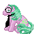 Size: 50x50 | Tagged: artist needed, safe, species:earth pony, species:pony, g1, animated, female, glasses, hipster, mare, necktie, nerd, pixel art, seashell (g1), simple background, sitting, solo, sprite, transparent background