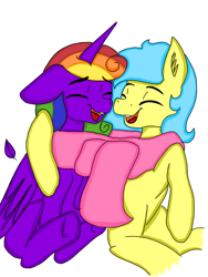 Size: 768x1024 | Tagged: artist needed, source needed, safe, oc, species:pony, romance, shipping