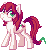Size: 50x50 | Tagged: artist needed, safe, oc, oc:palette swap, species:earth pony, species:pony, animated, avatar, blinking, female, gif, mare, pixel art, simple background, solo, transparent background