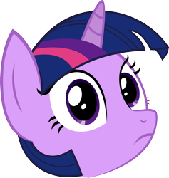 Size: 1898x2000 | Tagged: artist needed, safe, character:twilight sparkle, species:pony, emote, simple background, solo, transparent background, vector