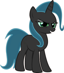 Size: 1920x2187 | Tagged: artist needed, safe, edit, character:queen chrysalis, character:trixie, species:pony, species:unicorn, female, fusion, mare, palette swap, ponyar fusion, recolor, simple background, solo, transparent background, vector, vector edit, voice actor joke