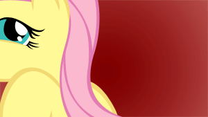 Size: 300x169 | Tagged: artist needed, safe, character:fluttershy, animated, female, gif, gradient background, moonwalk, semi-anthro, smiling, solo