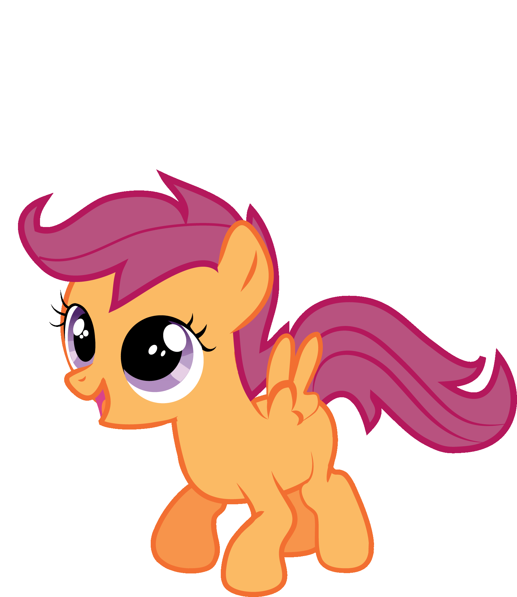 Size: 1667x1925 | Tagged: artist needed, safe, edit, character:scootaloo, species:pegasus, species:pony, episode:owl's well that ends well, g4, my little pony: friendship is magic, adorable face, animated, cute, cutealoo, female, filly, gif, jumping, open mouth, simple background, solo, vector, white background