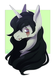 Size: 1201x1697 | Tagged: artist needed, safe, oc, oc:bean, species:pony, horse face
