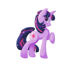 Size: 999x902 | Tagged: artist needed, source needed, safe, character:twilight sparkle, character:twilight sparkle (unicorn), species:pony, species:unicorn, female, mare, one leg raised, simple background, solo, transparent background, white outline