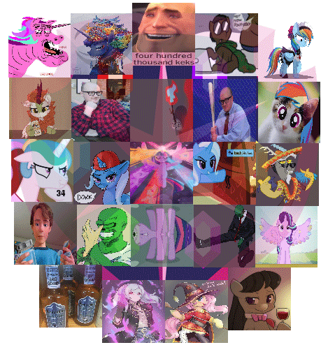 Size: 459x504 | Tagged: artist needed, safe, edit, character:applejack, character:autumn blaze, character:discord, character:fluttershy, character:octavia melody, character:pinkie pie, character:princess cadance, character:princess celestia, character:princess luna, character:rainbow dash, character:rarity, character:starlight glimmer, character:trixie, character:twilight sparkle, character:twilight sparkle (alicorn), oc, oc:anon, oc:ponyhidden, species:alicorn, species:draconequus, species:earth pony, species:human, species:kirin, species:pegasus, species:pony, species:unicorn, /mlp/, episode:between dark and dawn, g4, my little pony: friendship is magic, 4chan, alcohol, alicornified, andy (toy story), animated, anime, anonymous, applejohn, autumn blaze's disaster puppet, badge, baseball bat, baseball cap, bottle, bow tie, cap, caption, cat, chinese, clothing, collage, compilation, computer, demon, dialogue, door, elements of harmony, female, fire emblem, fire emblem: awakening, george costanza, glass, gloves, grima, hair ornament, hat, heavy weapons guy, hunger games simulator, image macro, ishygddt, jar, jim miller, konosuba, laptop computer, lei, lewd container meme, logo, male, megumin, plaid shirt, poster, race swap, rainbow maid, rainbow wig, reaction image, rubber gloves, seinfeld, shrug, simple background, sombrero, speech bubble, starlicorn, suit, text, toy story, toy story 3, transparent background, wait for it, weeb, wine, wine glass, winner, xk-class end-of-the-world scenario