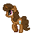 Size: 50x50 | Tagged: artist needed, safe, oc, oc only, oc:buttercup shake, species:pony, species:unicorn, animated, gif, simple background, transparent background, walking