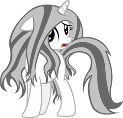 Size: 900x865 | Tagged: artist needed, safe, oc, oc only, species:pony, species:unicorn, female, germanica, mare, simple background, solo, transparent background