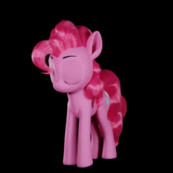 Size: 1024x1024 | Tagged: artist needed, source needed, safe, character:pinkie pie, species:pony, 3d, 3d model, animated, blender, cycles, cycles render, hoofy-kicks, model:djthed, no sound, rearing, simple background, solo, webm