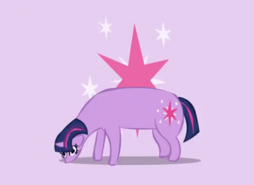 Size: 498x362 | Tagged: artist needed, safe, character:twilight sparkle, character:twilight sparkle (unicorn), species:bird, species:pony, species:unicorn, animated, gif, majestic as fuck, meme, pigeon, trash dove, wat