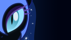 Size: 1902x1073 | Tagged: artist needed, safe, character:nightmare moon, character:princess luna, looking at you, wallpaper