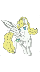Size: 720x1280 | Tagged: artist needed, safe, oc, oc only, species:alicorn, species:pony, 2020 community collab, derpibooru community collaboration, 1000 hours in ms paint, alicorn oc, photo, recolor, simple background, solo, transparent background