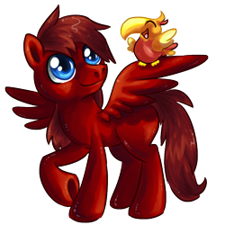 Size: 700x700 | Tagged: artist needed, safe, artist:avui, oc, oc only, oc:phoenix wing, species:pony, 2020 community collab, derpibooru community collaboration, simple background, solo, transparent background