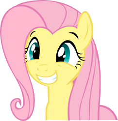 Size: 10190x10500 | Tagged: artist needed, safe, character:fluttershy, absurd resolution, cute, shyabetes, simple background, solo, squee, transparent background, vector
