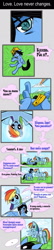 Size: 879x4046 | Tagged: artist needed, safe, character:rainbow dash, species:pegasus, species:pony, comic, cyrillic, dialogue, russian, translated in the comments