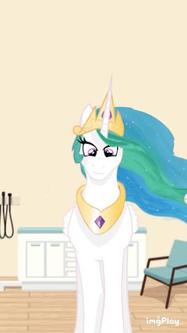 Size: 270x479 | Tagged: artist needed, source needed, safe, character:princess celestia, species:alicorn, species:pony, animated, heart, heartbeat, imgplay
