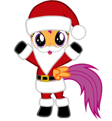 Size: 943x1024 | Tagged: artist needed, safe, artist:thatguy1945, edit, character:scootaloo, species:pegasus, species:pony, belt, bipedal, boots, christmas, clothing, costume, fake beard, female, filly, hat, holiday, looking at you, open mouth, santa beard, santa claus, santa costume, santa hat, shoes, simple background, solo, standing, transparent background, vector, vector edit