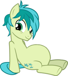 Size: 1600x1780 | Tagged: artist needed, safe, character:sandbar, species:earth pony, species:pony, belly, bhm, cute, fat, male, male pregnancy, pregnant, sandblubber, simple background, sitting, smiling, solo, transparent background, vector