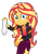 Size: 760x1051 | Tagged: safe, artist:asrafpie, character:sunset shimmer, g4, my little pony:equestria girls, clothing, female, jacket, simple background, socks, solo, transparent background, vector