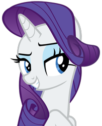 Size: 783x966 | Tagged: artist needed, safe, character:rarity, species:pony, species:unicorn, simple background, solo, transparent background, vector