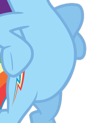 Size: 1145x1621 | Tagged: artist needed, source needed, safe, edit, character:rainbow dash, species:pegasus, species:pony, episode:wonderbolts academy, belly, bipedal, cropped, featureless crotch, female, hooves on hips, mare, pictures of bellies, simple background, solo, transparent background, vector, vector edit