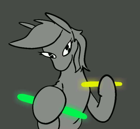 Size: 562x518 | Tagged: artist needed, safe, /mlp/, art pack:marenheit 451, g4, animated, dancing, gif, glowstick