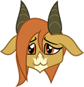 Size: 123x128 | Tagged: artist needed, safe, character:ocellus, species:dragon, g4, cute, diaocelles, dragon ocellus, dragoness, emoji, female, front view, head, simple background, solo, thrash, transparent background, vector