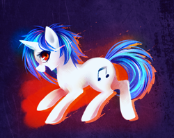 Size: 802x637 | Tagged: artist needed, safe, character:dj pon-3, character:vinyl scratch, species:pony, species:unicorn, female, looking at you, mare, solo