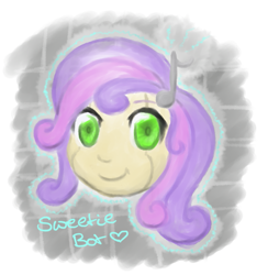 Size: 659x675 | Tagged: artist needed, safe, character:sweetie belle, sweetie bot, humanized