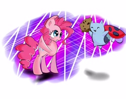 Size: 3800x3000 | Tagged: artist needed, safe, character:pinkie pie, catbug, crossover