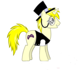 Size: 1004x896 | Tagged: artist needed, safe, oc, oc only, clothing, hat, monocle, pony creator, solo, top hat