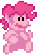 Size: 120x180 | Tagged: artist needed, safe, character:pinkie pie, g4, mario, simple background, solo, sprite, super mario bros., super mario bros. 3