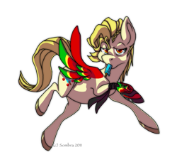 Size: 921x867 | Tagged: artist needed, safe, species:pegasus, species:pony, ankh, flying, greed, kamen rider, kamen rider ooo, mouth hold, ponified, simple background, solo, spread wings, wings