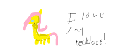 Size: 500x200 | Tagged: artist needed, safe, character:fluttershy, 1000 hours in ms paint, ms paint, solo, stylistic suck