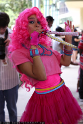 Size: 1365x2048 | Tagged: artist needed, safe, artist:enasni-v, character:pinkie pie, species:human, 2012, a-kon, convention, cosplay, irl, irl human, photo