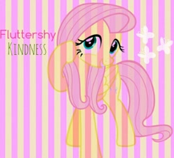 Size: 320x291 | Tagged: artist needed, safe, character:fluttershy, hairstyle, kindness, ponytail
