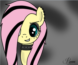 Size: 719x597 | Tagged: artist needed, safe, character:fluttershy, emo, emoshy, solo