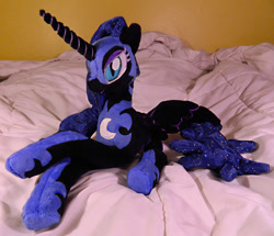 Size: 800x689 | Tagged: artist needed, safe, character:nightmare moon, character:princess luna, irl, photo, plushie, toy