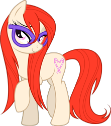 Size: 2283x2578 | Tagged: artist needed, safe, character:twist, species:earth pony, species:pony, female, high res, mare, older, older twist, raised hoof, simple background, solo, transparent background, vector, wet mane