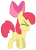 Size: 7820x10800 | Tagged: dead source, safe, artist:dentist73548, character:apple bloom, absurd resolution, simple background, solo, transparent background, vector