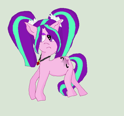 Size: 496x464 | Tagged: artist needed, source needed, safe, character:aria blaze, equestria girls ponified, pagedoll, pixel art, ponified, solo