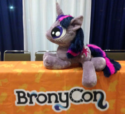 Size: 960x874 | Tagged: artist needed, safe, character:twilight sparkle, bronycon, bronycon 2015, irl, photo, plushie