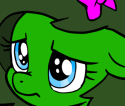 Size: 5000x4235 | Tagged: artist needed, safe, oc, oc only, oc:filly anon, /mlp/, absurd resolution, adorable face, cute, dawwww, female, filly, hair bow, ponified, solo