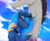 Size: 1600x1320 | Tagged: safe, artist:magnaluna, character:discord, character:princess luna, ship:lunacord, blushing, cute, female, hug, male, shipping, straight