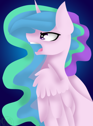 Size: 1284x1740 | Tagged: safe, artist:immagoddampony, character:princess celestia, pinklestia, solo