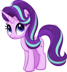 Size: 811x875 | Tagged: safe, artist:ctb-36, character:starlight glimmer, species:pony, species:unicorn, episode:the crystalling, g4, my little pony: friendship is magic, cute, female, glimmerbetes, hnnng, mare, simple background, smiling, solo, transparent background